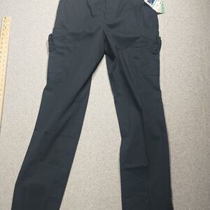 Blauer Womens Cargo Uniform Pants 8815WX Navy Size 18 Unhemmed NWT.